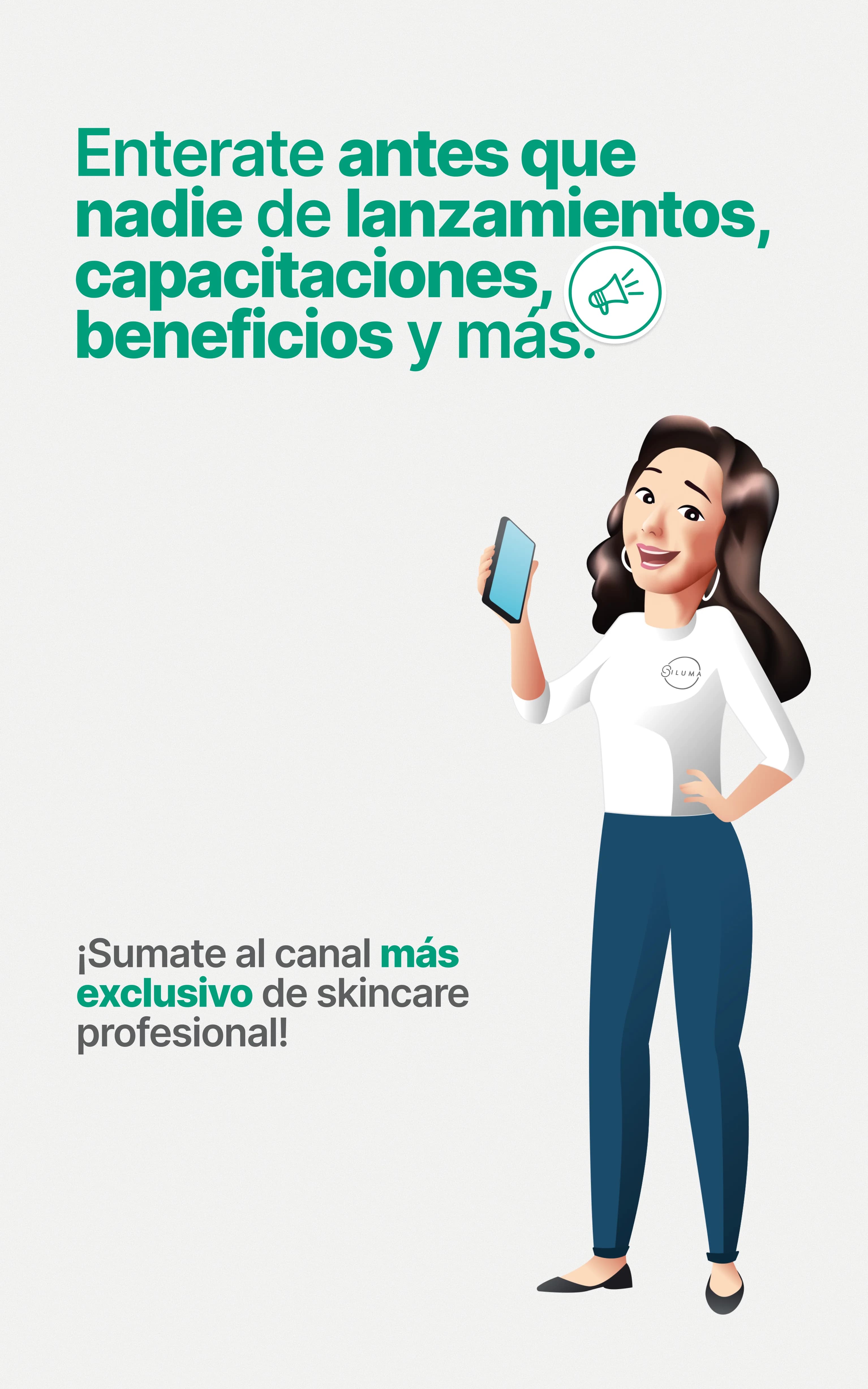 Unite al WhatsApp de Siluma
